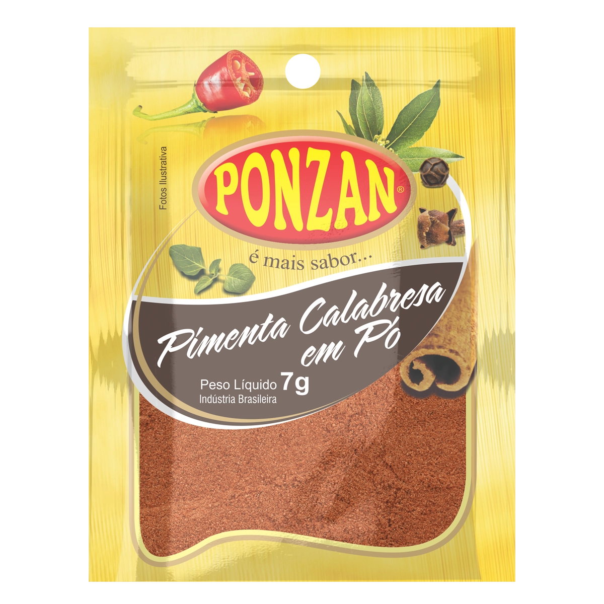 Pimenta Ponzan 7g Calabresa Po