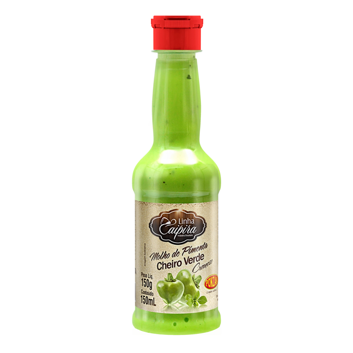 Molho Pimenta Ponzan 150ml Cheiro Verde