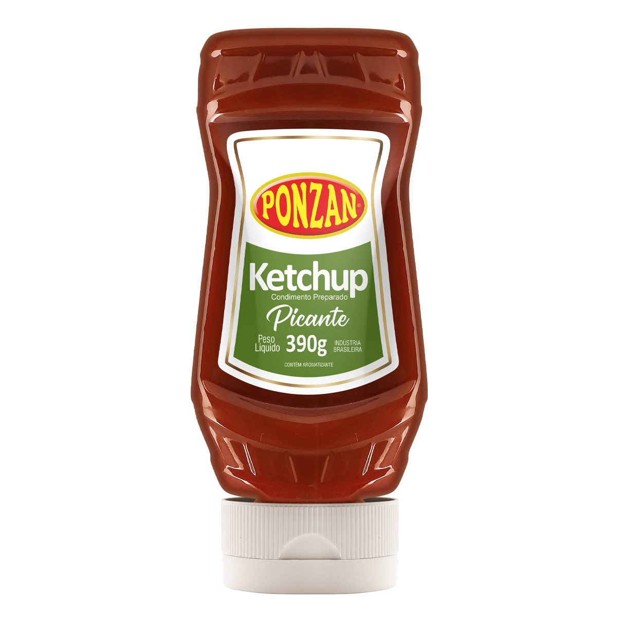 Ketchup Ponzan 390g Picante