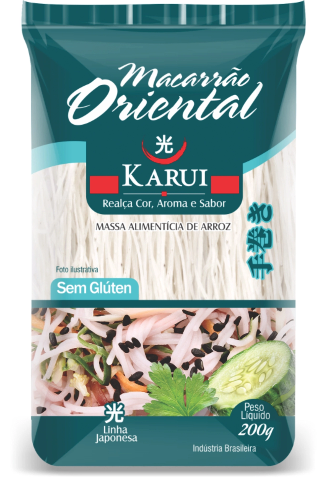 Macarrao Oriental Karui S/glu 200g