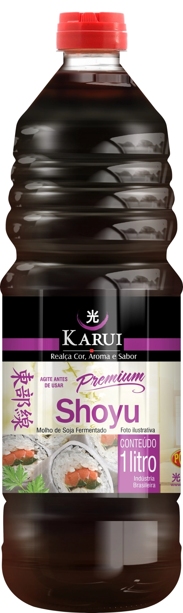 Molho Shoyu Premium Karui 1l