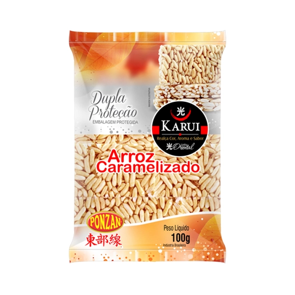 Arroz Caramelizao Karui 100g