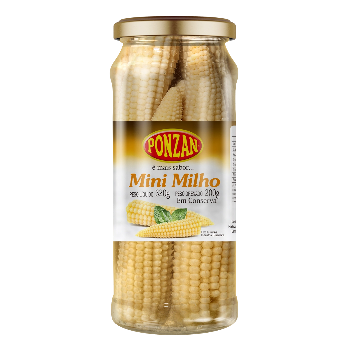 Mini Milho Ponzan 200g