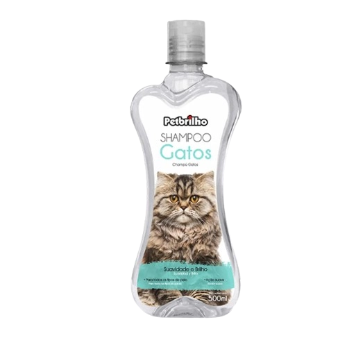 Shampoo Gatos 500 Ml Petbrilho Ago/