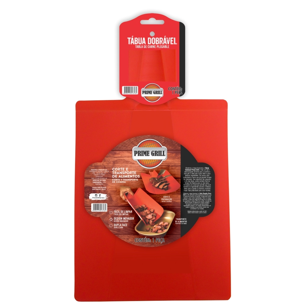 Tabua Dobravel Prime Grill P/ Churrasco