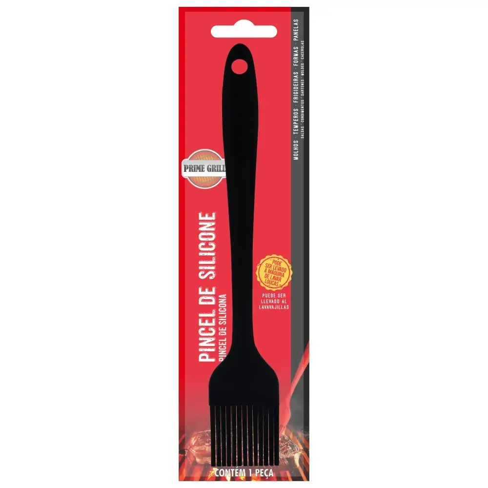 Pincel Silicone Prime Grill