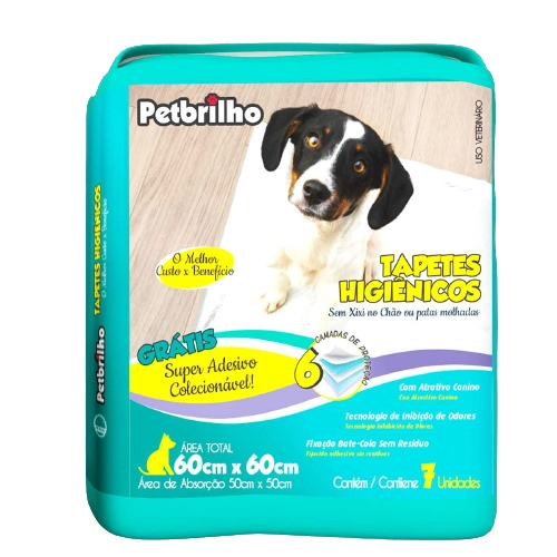 Tapete Hig Petbrilho 60x60cm