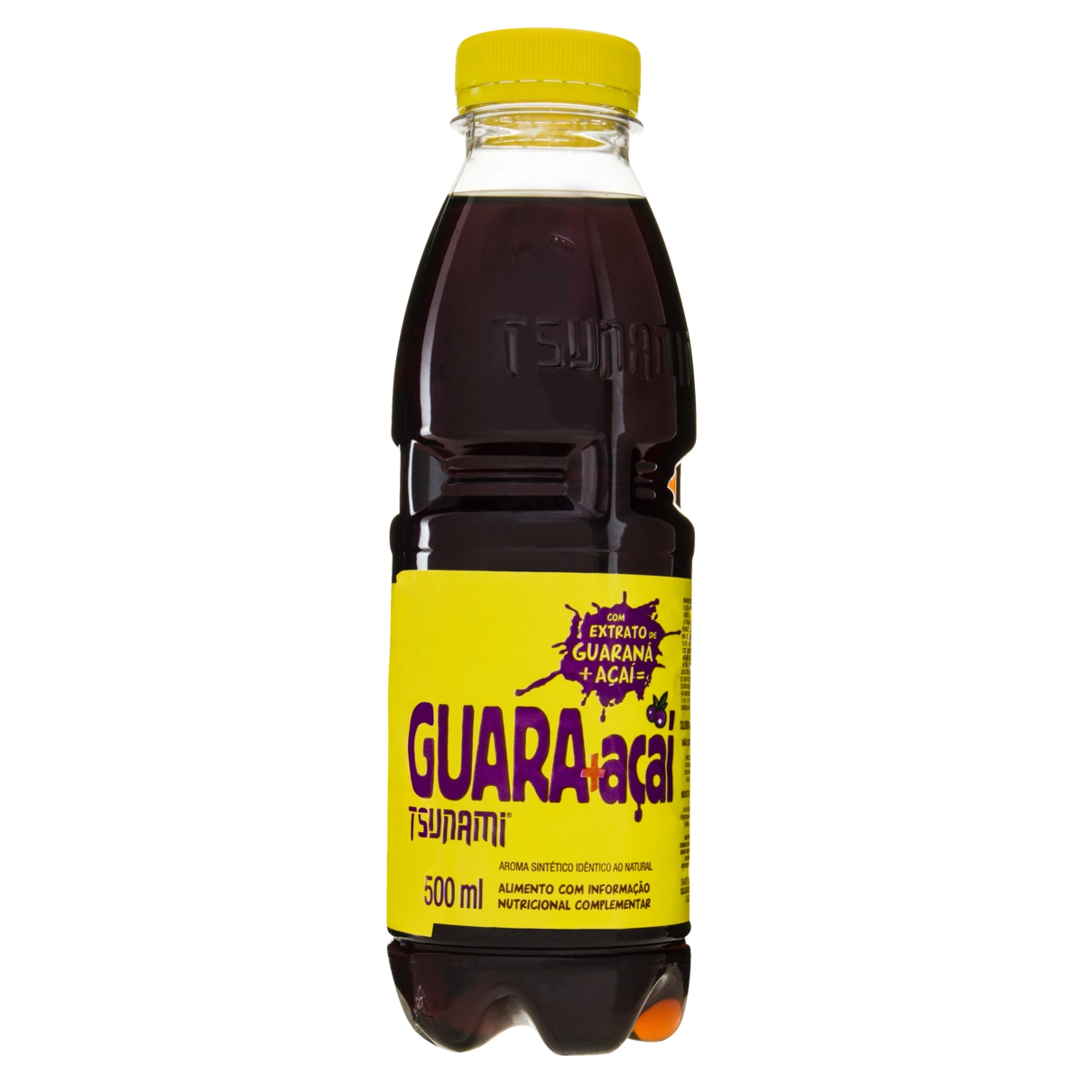 Suco Guaraná E Açaí Tsunami Garrafa 500ml
