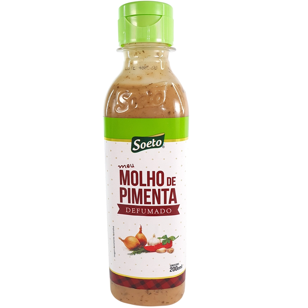 Molho Pimenta Soeto 200ml Defumado
