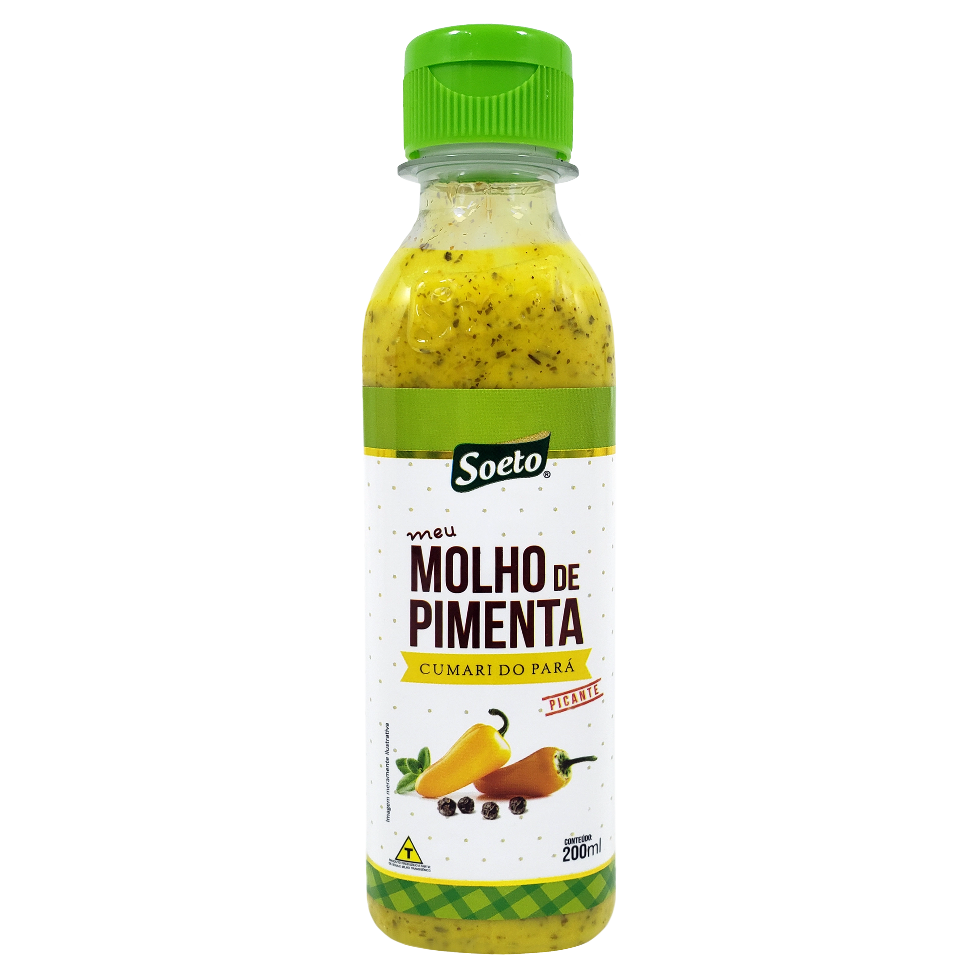 Molho De Pimenta Cumari Do Pará Picante Soeto Frasco 200ml