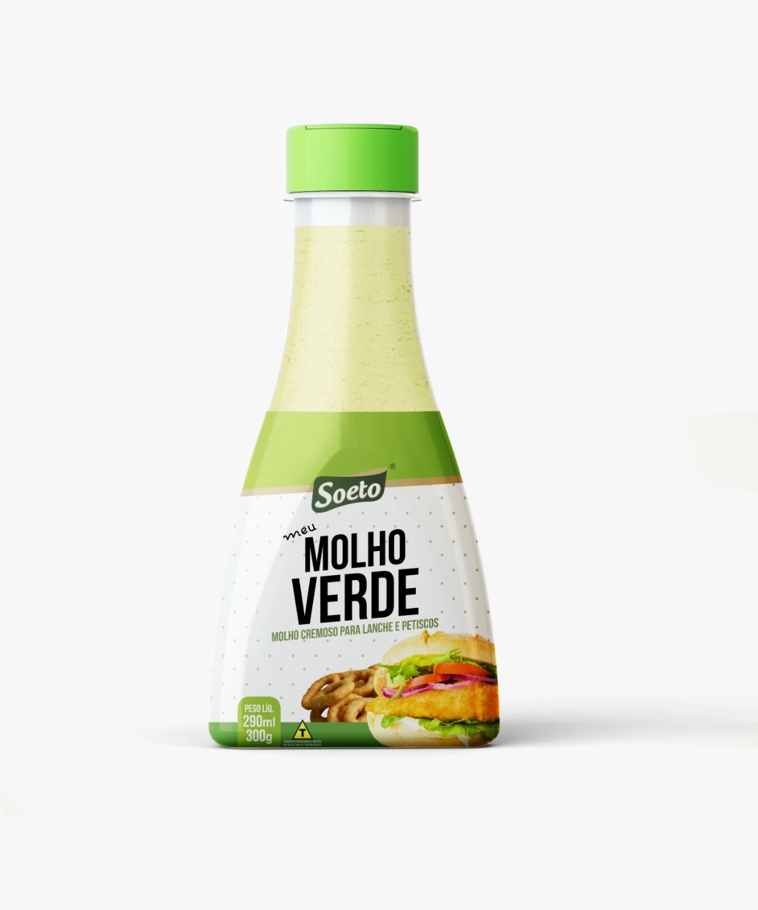 Molho Lanche Soeto 300g Verde