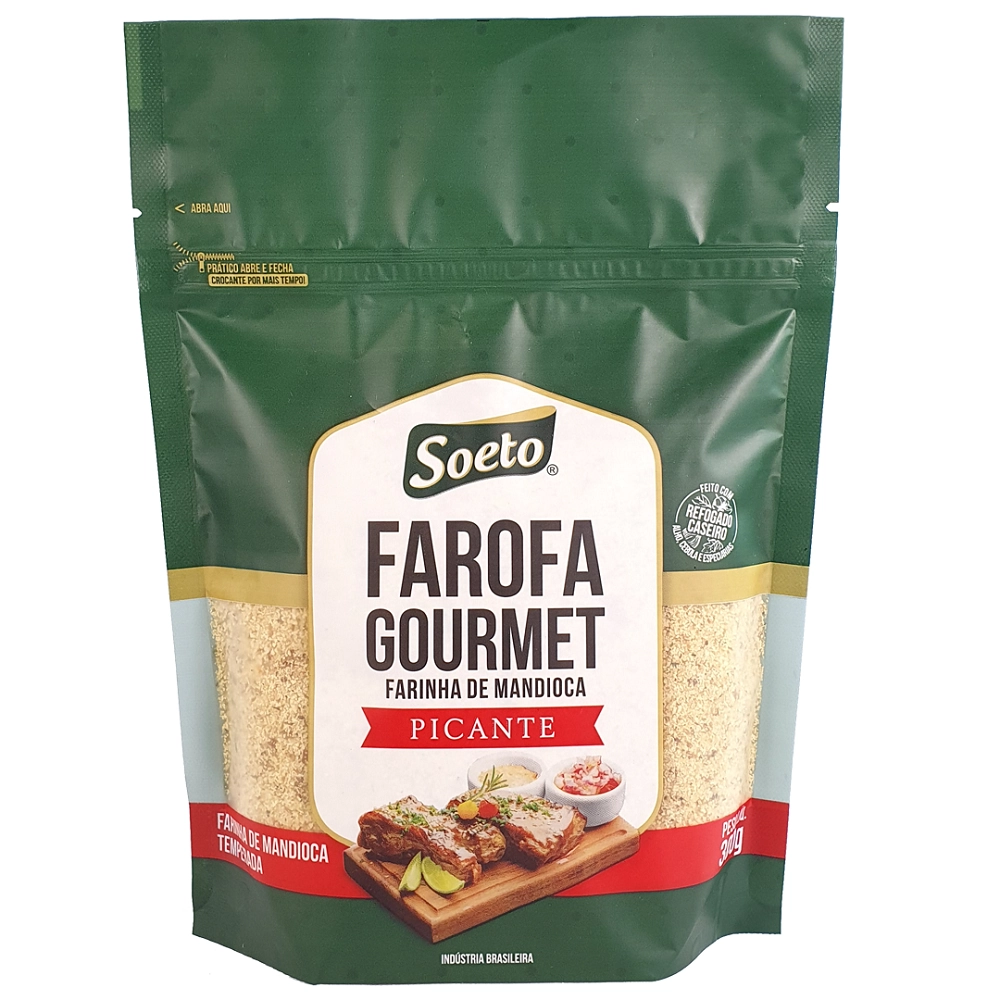 Farofa Gourmet Picante Soeto 300gr