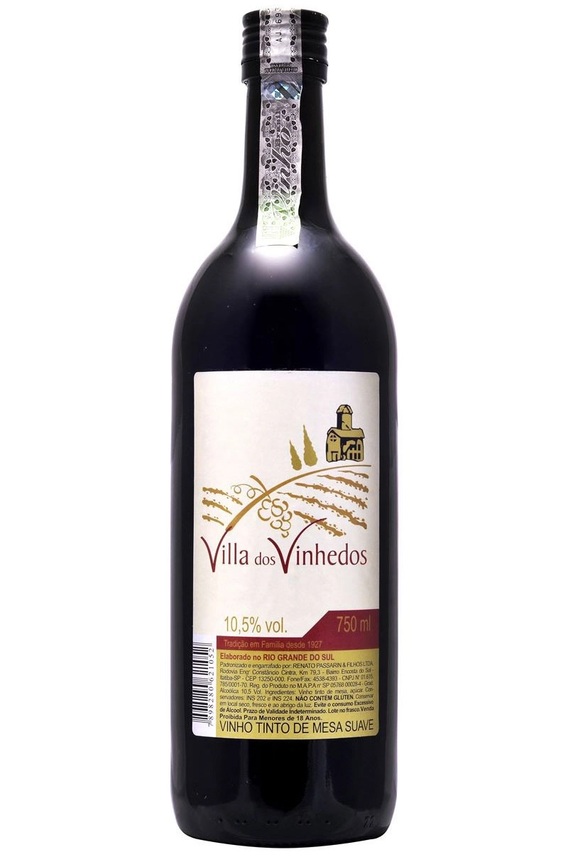 Vinho Villa Dos Vinhedos Tt Suave