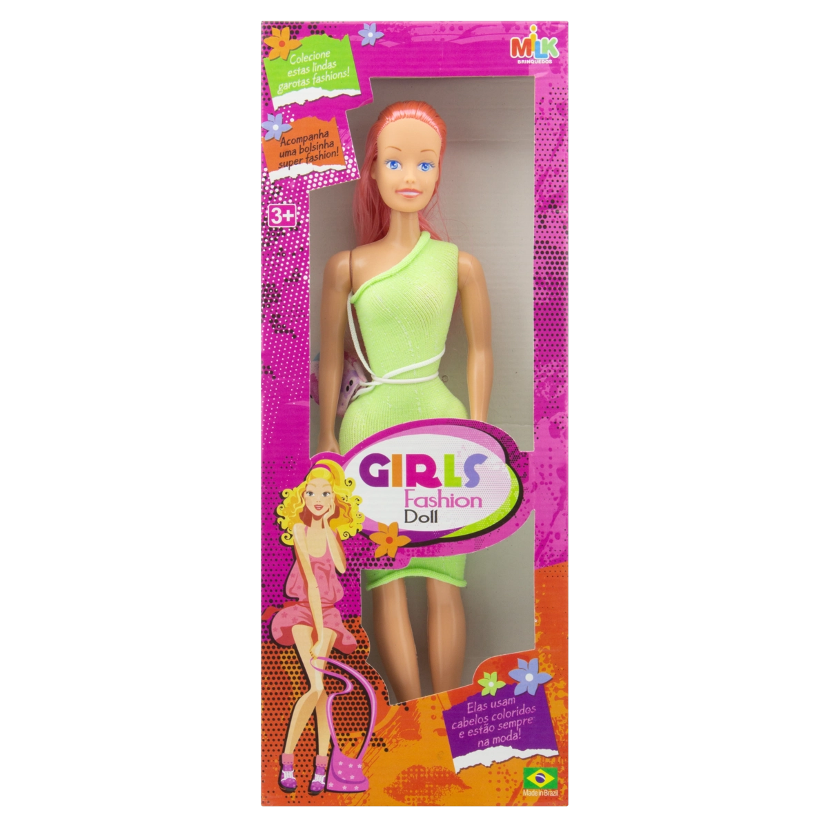 Boneca Girls Fashion Doll Milk Brinquedos