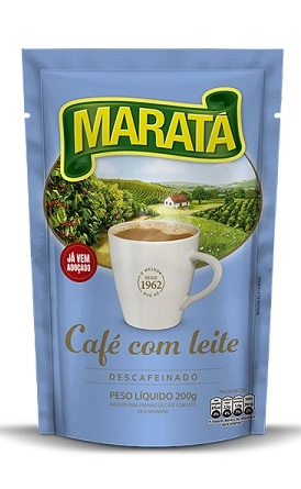 Cafe Com Leite Marata Descafeinado Sc 200g