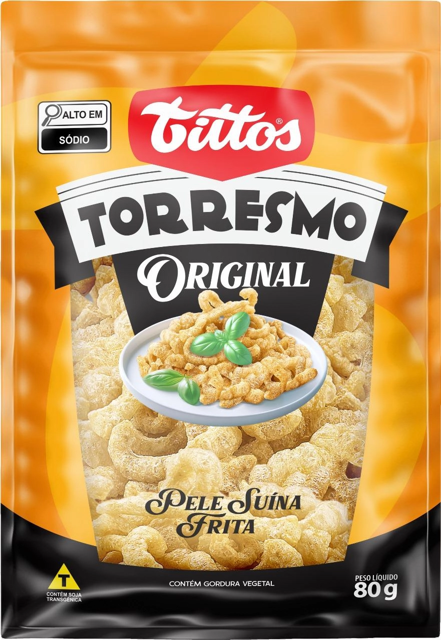 Torresmo Tittos 80g