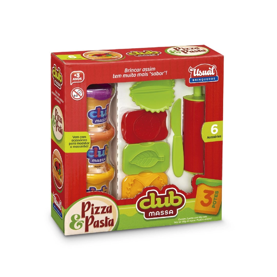 Kit Pizza/pasta Club Massa Usual