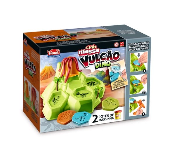 Massa Vulcao Dino 720 Usual