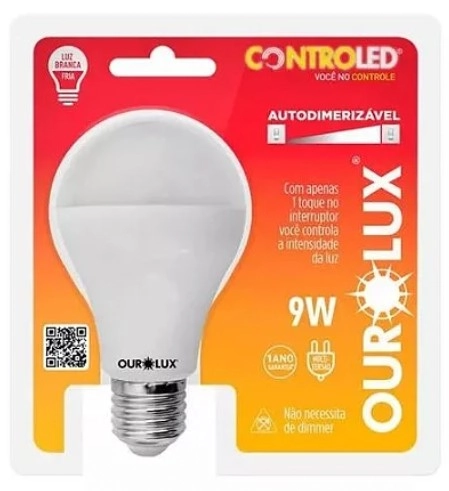 Lamp Controled Autodi Bca 9w Biv Ourolux