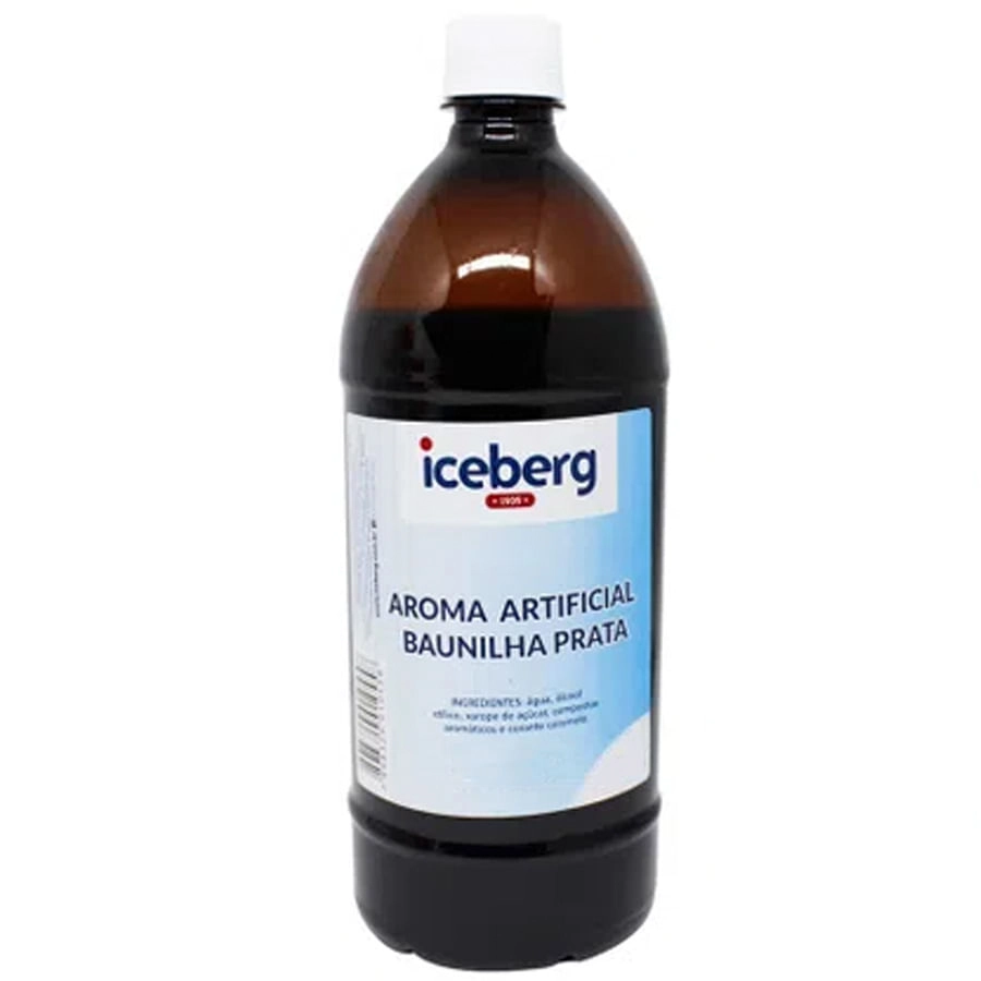 Essencia 500ml Baunilha Prata Iceberg Chef