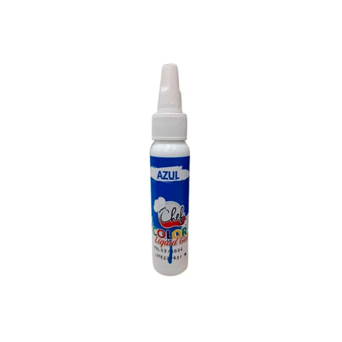 Corante Liquigel Azul Cong 25g Iceberg Chef