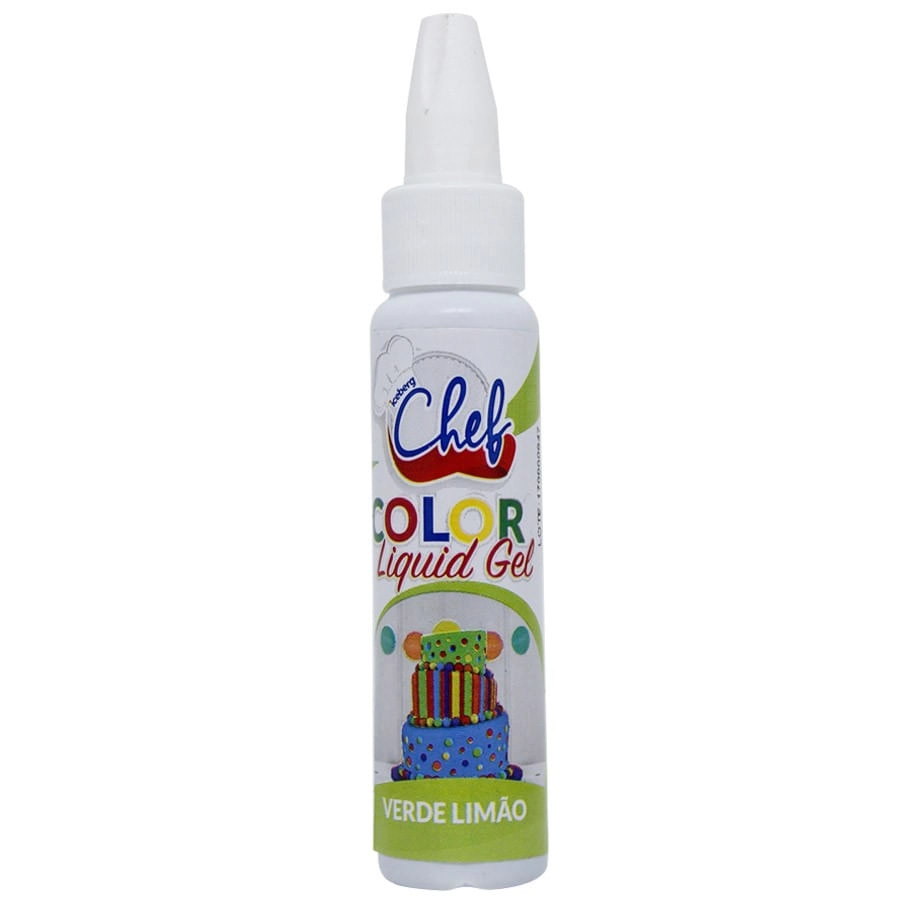 Corante Liquigel Verde Limao 25g Iceberg Chef