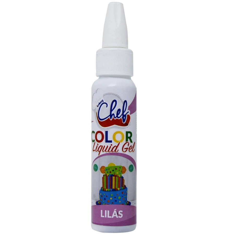 Corante Liquigel Lilas 25g Iceberg Chef