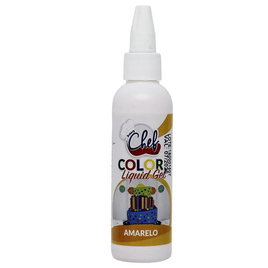 Corante Em Gel Iceberg Amarelo Ovo 60 Gr
