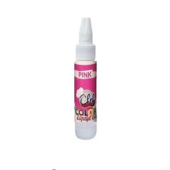 Corante Liquigel Pink 60g Iceberg Chef