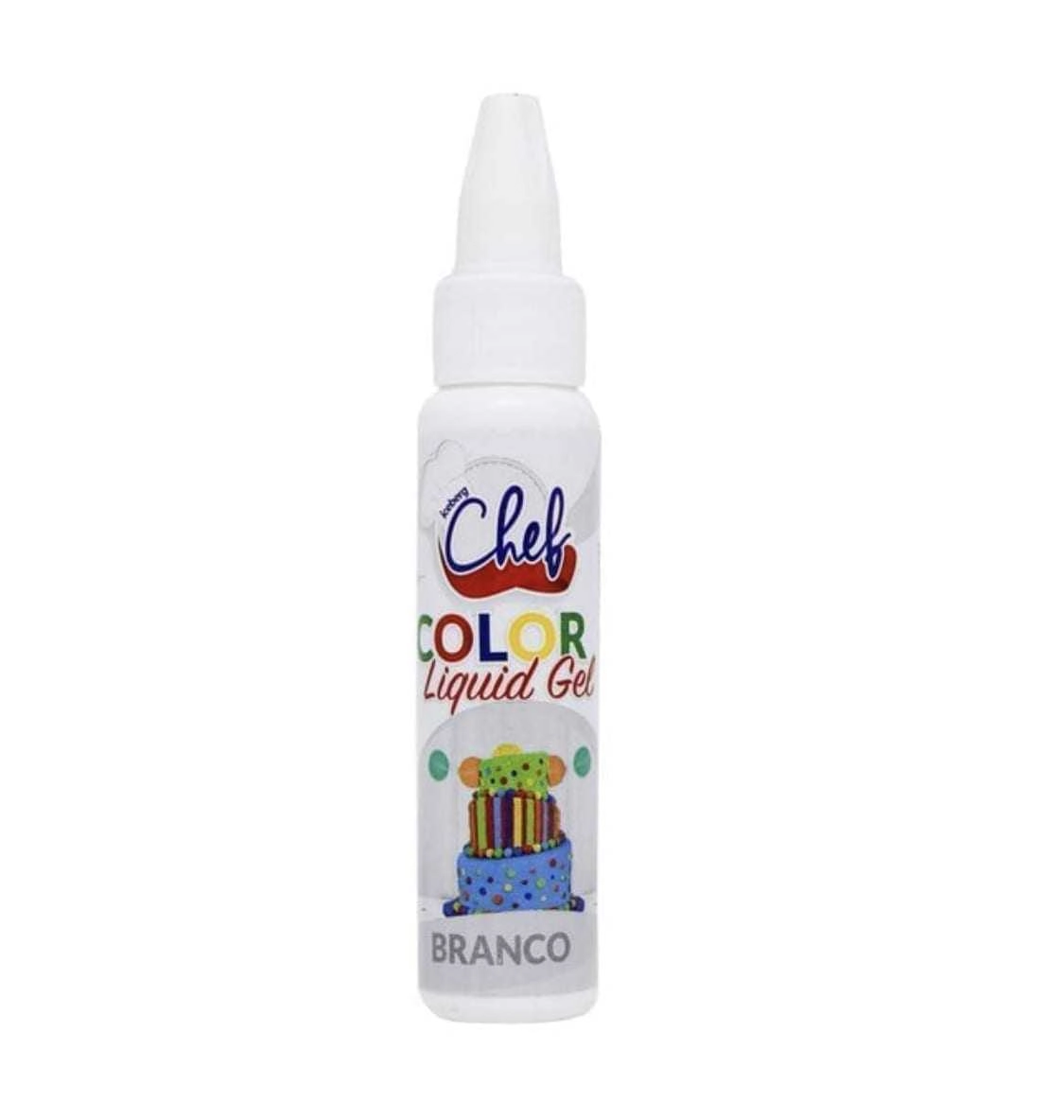 Corante Em Gel Iceberg Branco 60 Gr
