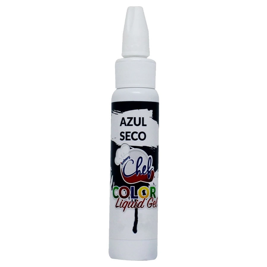 Corante Liquigel Azul Seco 25g Iceberg Chef