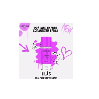 Corante Em Spray Lilas 42g 111569 Iceberg