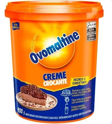 Creme Crocante Ovomaltine Pote 900g