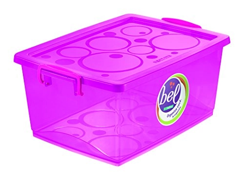 Organizador Ordene 15l C/trava Pink