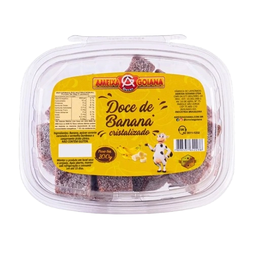 Doce De Banana 200g Ameixagoiana