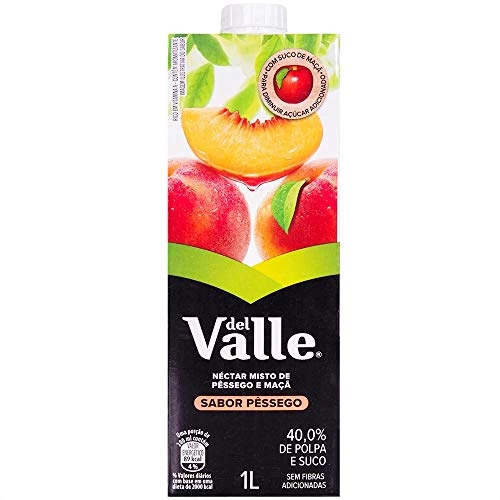 Néctar Pêssego Del Valle Caixa 1l