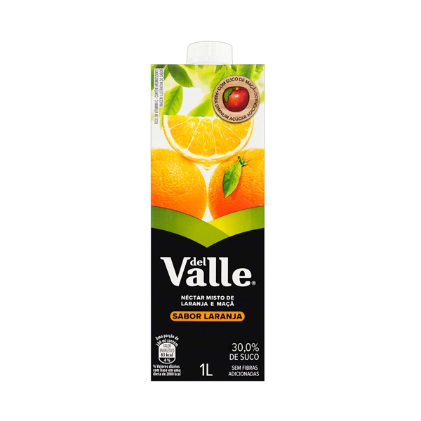 Néctar Laranja Del Valle Caixa 1l