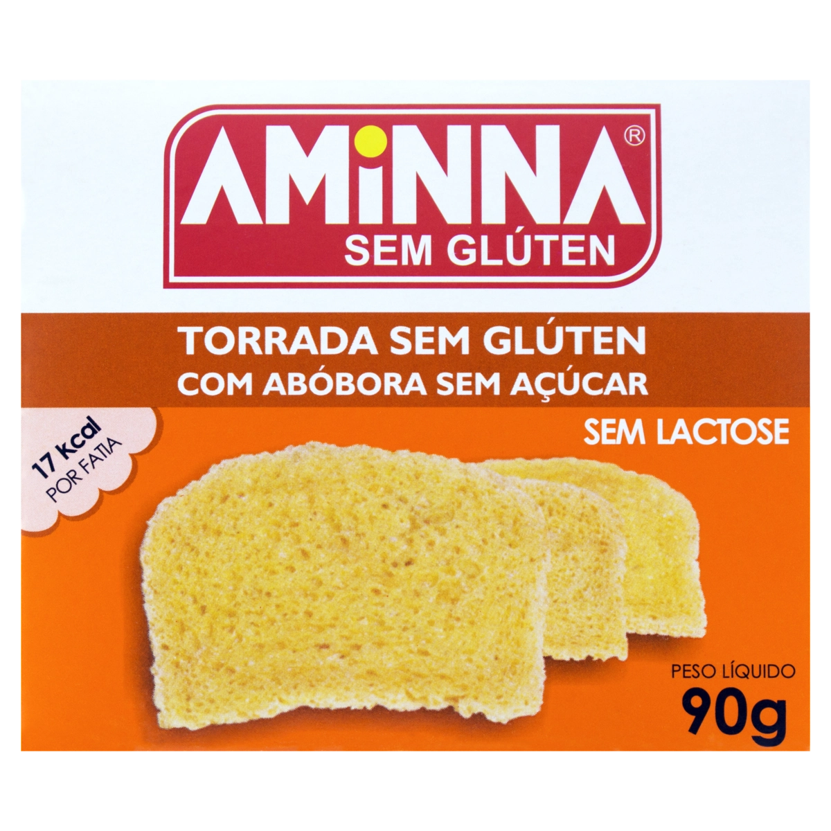 Torrada Abobora S/acucar 6x90 Aminna