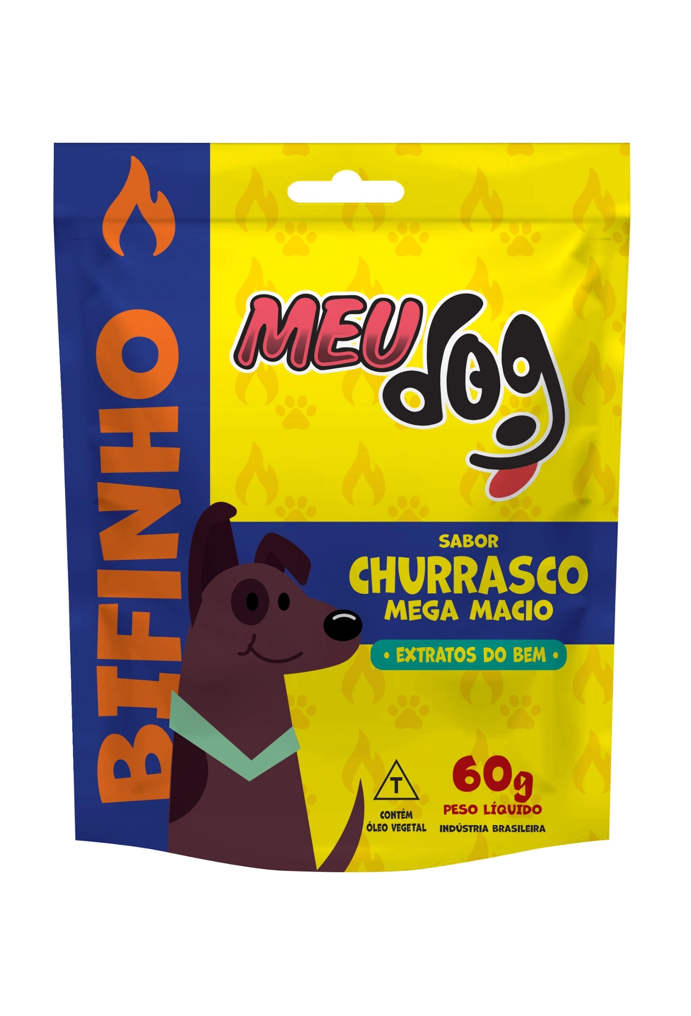 Bifinho P/caes Meu Dog Churrasco 60g
