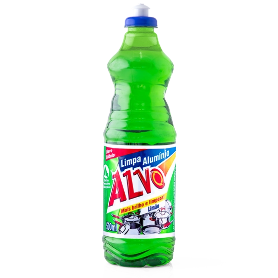 Limpa Aluminio 500ml Alvo Limao