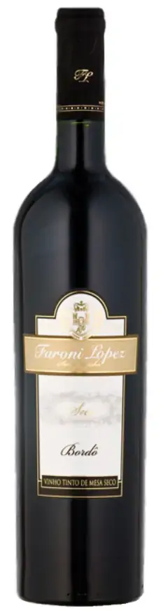 Vinho Tinto Bordo Seco Faroni Lopez