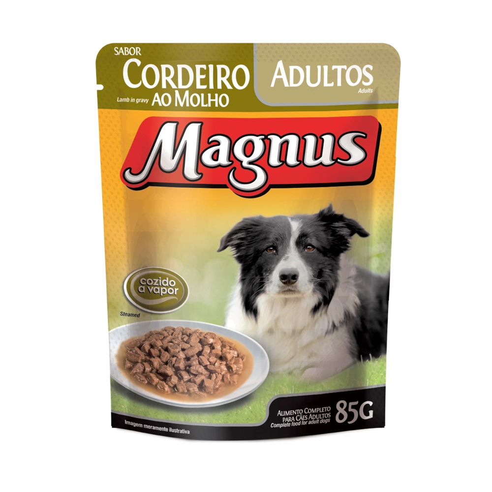 Sache Magnus Dog Cordeiro Ao Molho 85g