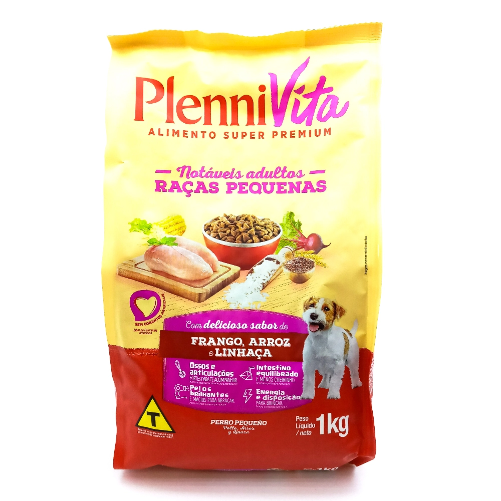 Alim Caes Plennivita Pqp Fgo E Linhaca 1kg