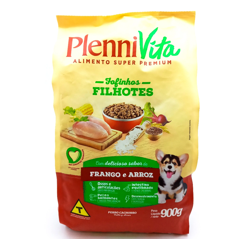 Alim Caes Ftes Plennivita Fgo Arroz 900g