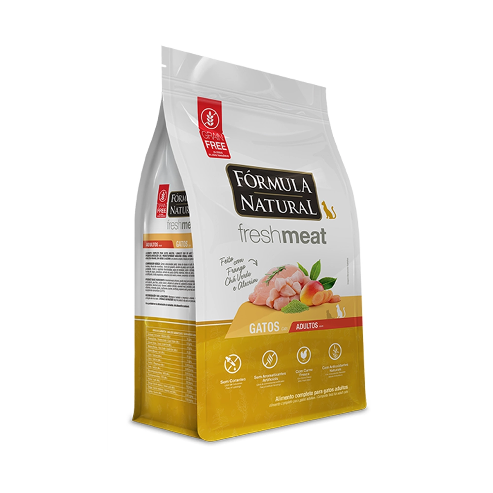 Formula Natural Fm Gato Adulto Frango 1kg