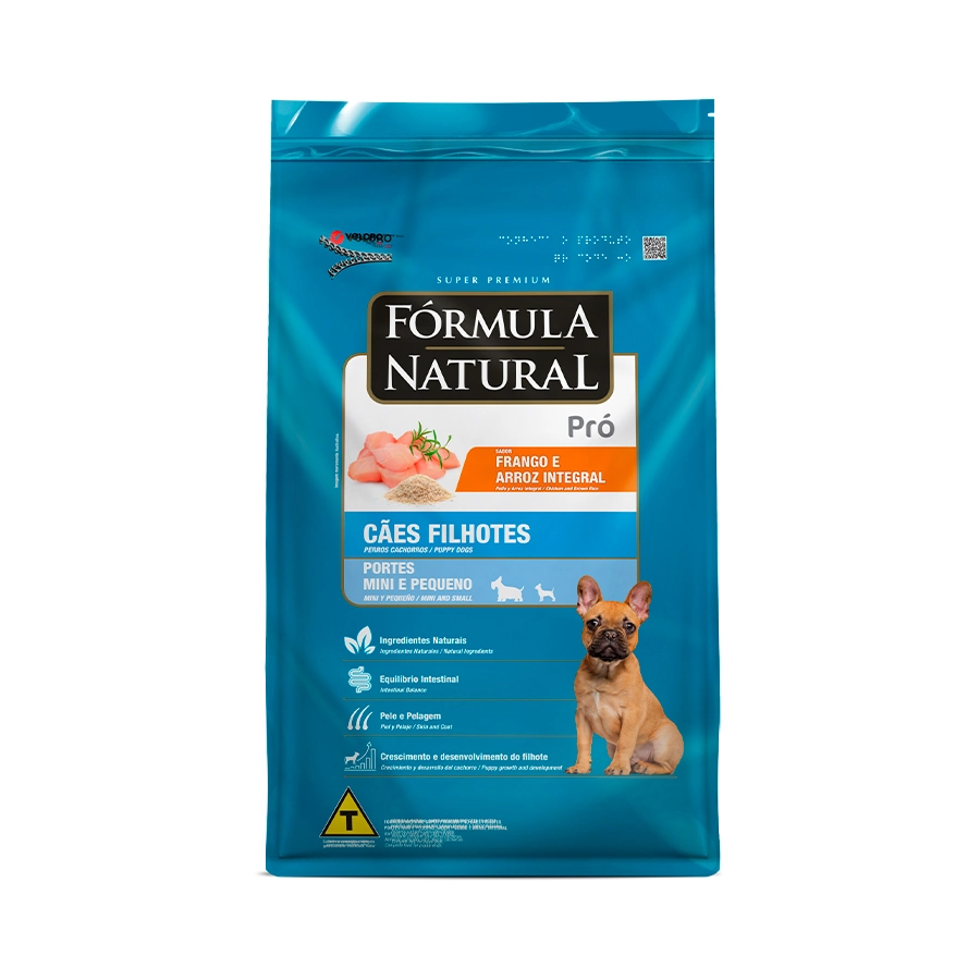Ração Seca Fórmula Natural Pro Cães Filhotes Raças Mini E Pequenas 1 Kg