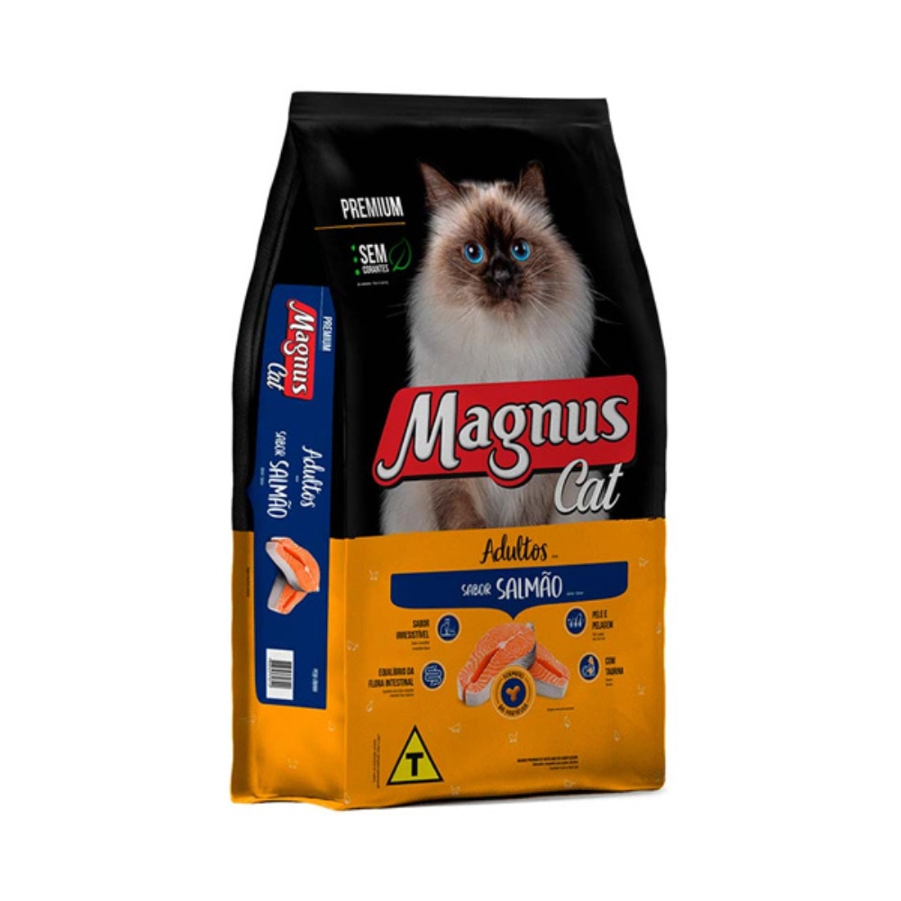 Alim P/gatos Magnus Premium Adulto Salmao 2,5kg