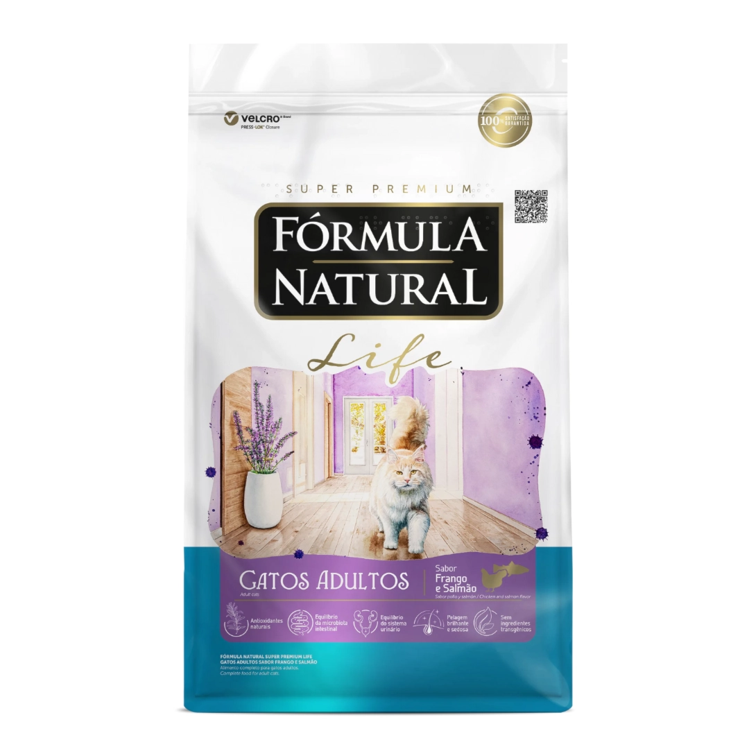 Formula Natural Life Gato Ad Fran/salm 1kg