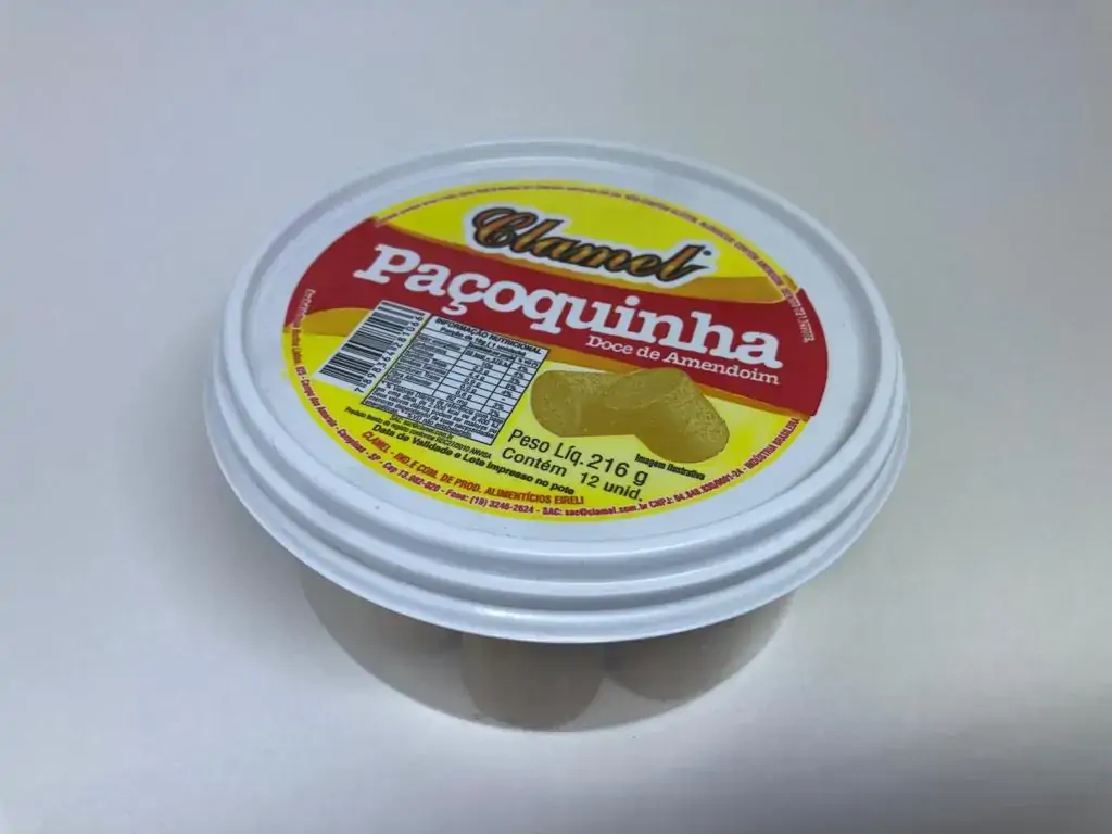 Pacoca Rolha Clamel 216g