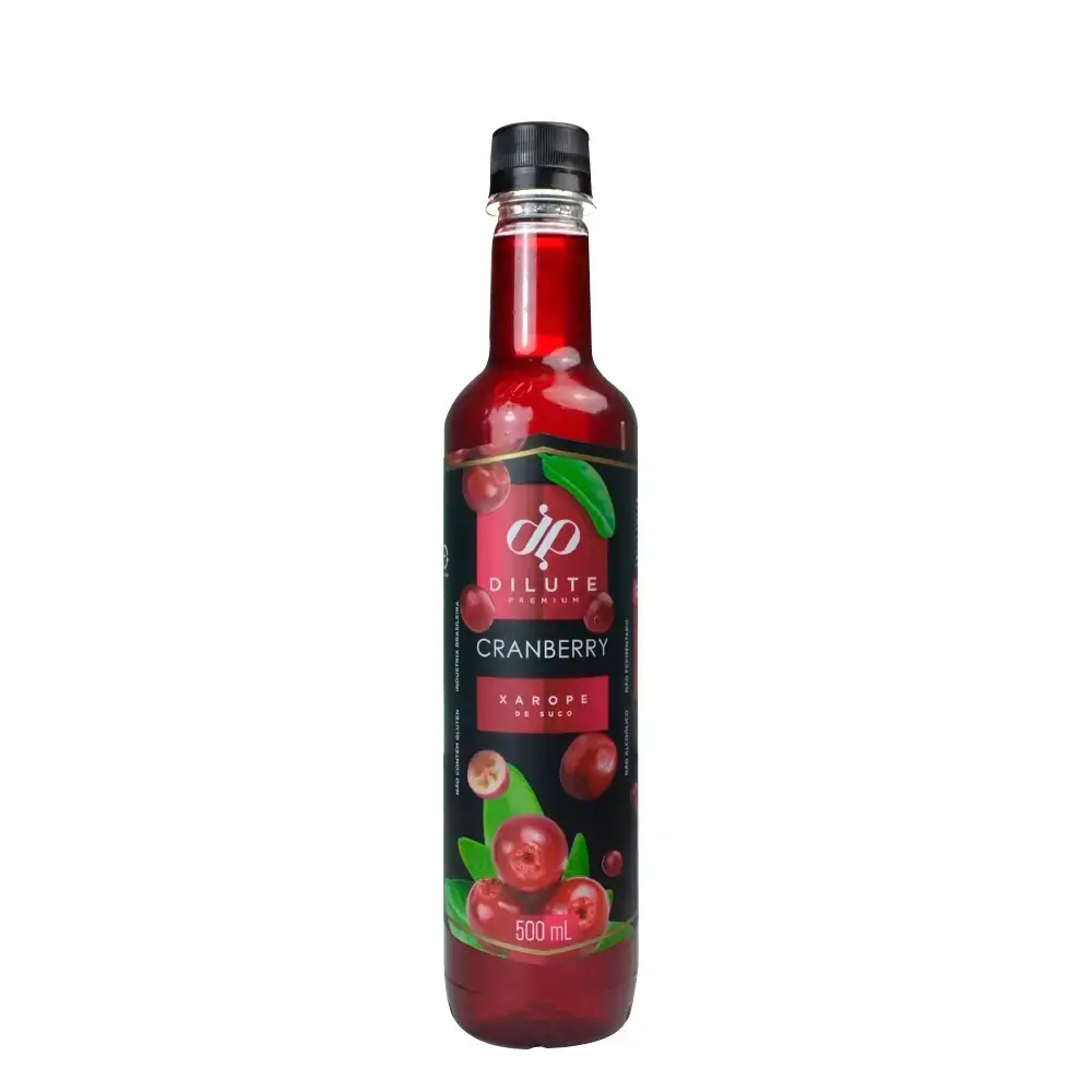 Xarope De Suco Dilute Cranberry 500ml